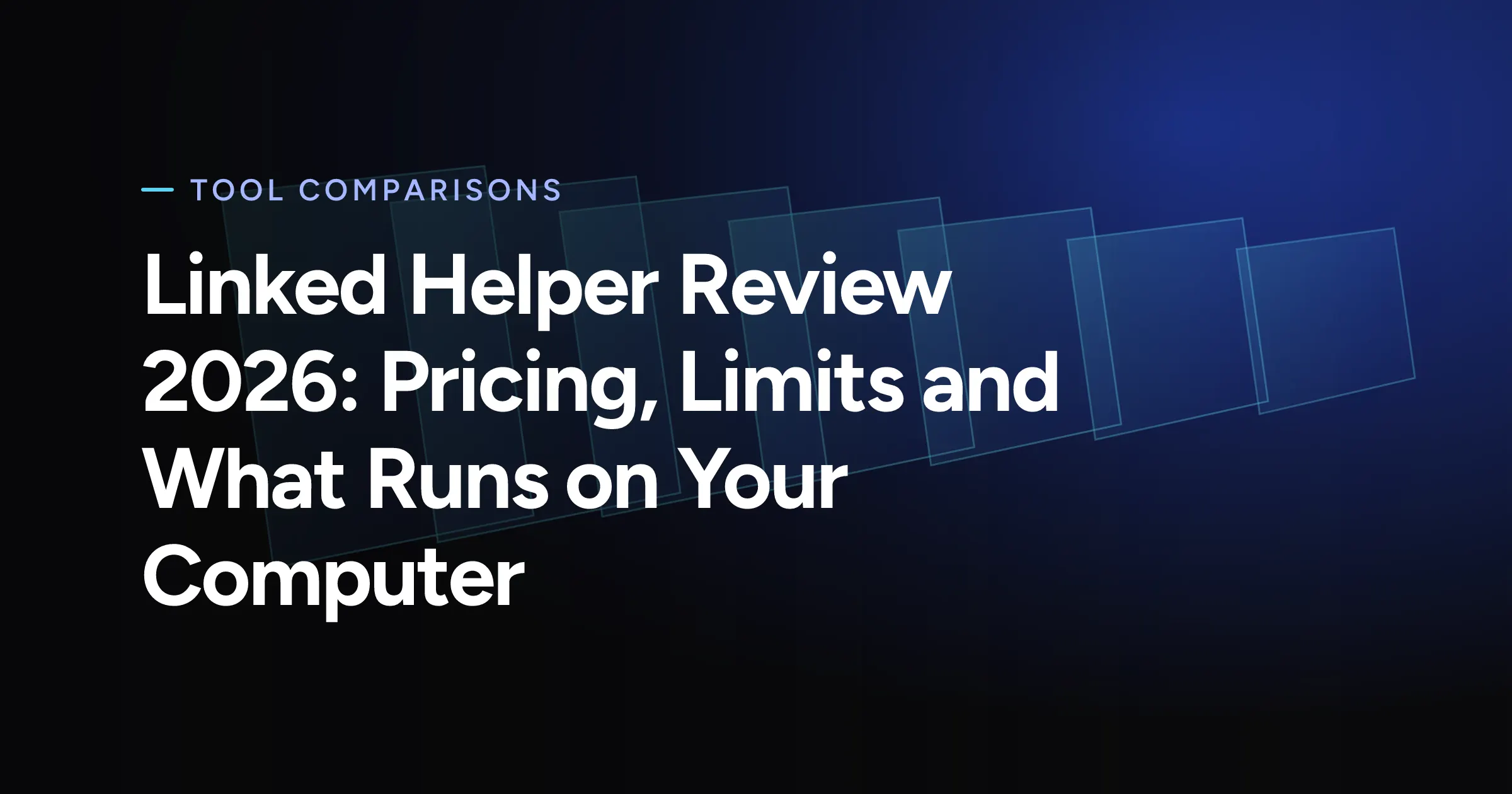 Doreach cover for Linked Helper Review 2026