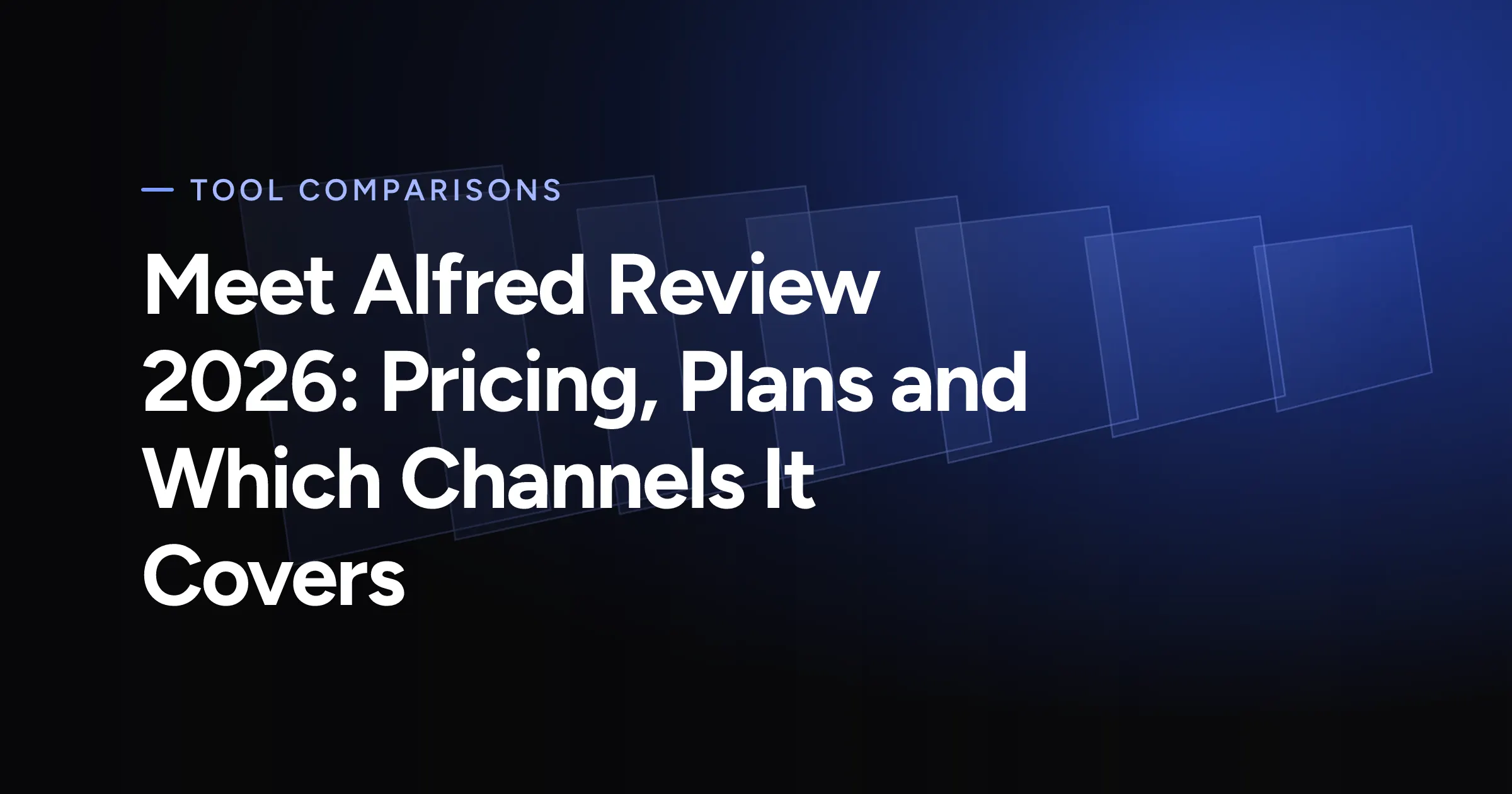 Doreach cover for Meet Alfred Review 2026