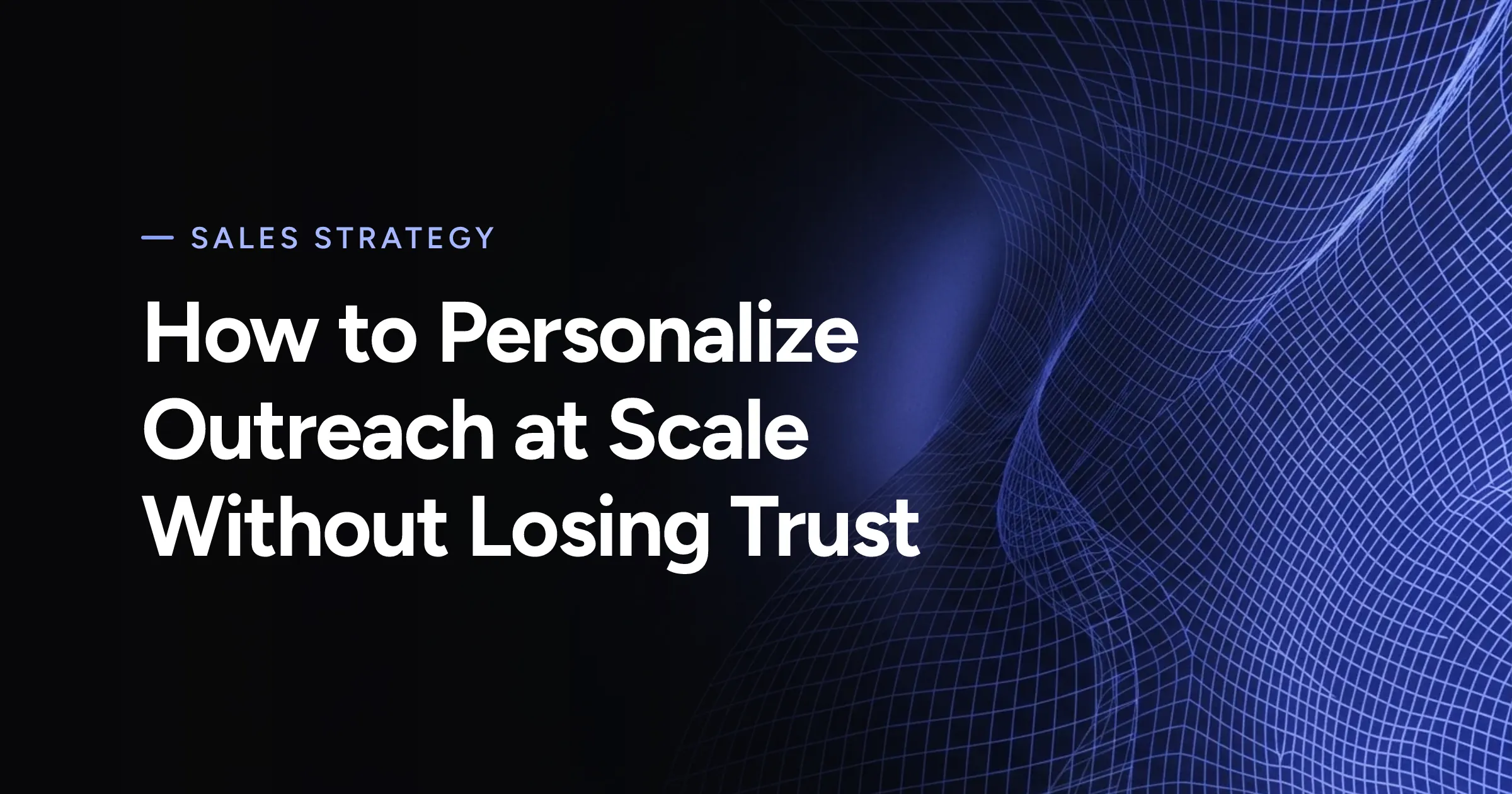 Doreach cover for How to Personalize Outreach at Scale Without Losing Trust
